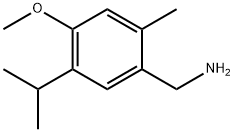 5-Isopropyl-4-methoxy-2-methyl-benzylamine Structure
