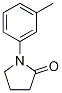 2-pyrrolidinone, 1-(3-methylphenyl)- Structure