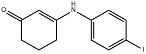 2-cyclohexen-1-one, 3-[(4-iodophenyl)amino]- 구조식 이미지