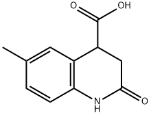 4-quinolinecarboxylic acid, 1,2,3,4-tetrahydro-6-methyl-2- 구조식 이미지