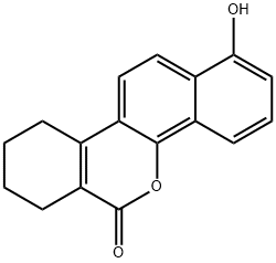 1-Hydroxy-7,8,9,10-tetrahydro-6H-dibenzo[c,h]chromen-6-one Structure