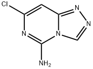 7-Chloro[1,2,4]triazolo[4,3-c]pyrimidin-5-amine Structure