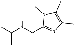N-[(1,4,5-트리메틸-1H-이미다졸-2-일)메틸]-프로판-2-아민디히드로클로라이드 구조식 이미지