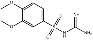 N-[Amino(imino)methyl]-3,4-dimethoxybenzenesulfonamide Structure