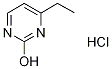 4-Ethylpyrimidin-2-ol hydrochloride 구조식 이미지