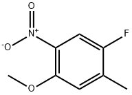 1-Fluoro-4-methoxy-2-methyl-5-nitrobenzene Structure