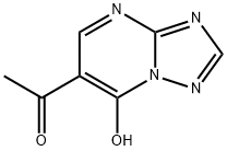 1-(7-Hydroxy[1,2,4]triazolo[1,5-a]pyrimidin-6-yl)-ethanone Structure