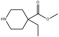 Methyl 4-ethylpiperidine-4-carboxylate hydrochloride 구조식 이미지