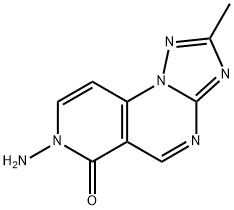 7-Amino-2-methylpyrido[3,4-e][1,2,4]triazolo-[1,5-a]pyrimidin-6(7H)-one Structure