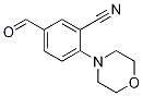 5-Formyl-2-(morpholin-4-yl)benzonitrile 구조식 이미지