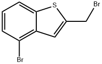 4-Bromo-2-(bromomethyl)-1-benzothiophene 구조식 이미지