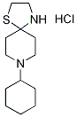 8-Cyclohexyl-1-thia-4,8-diazaspiro[4.5]decane hydrochloride Structure