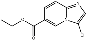 Ethyl 3-chloroiMidazo[1,2-a]pyridine-6-carboxylate, 95% Structure