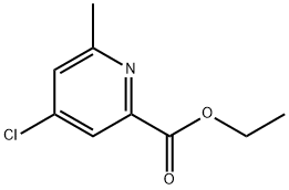 Ethyl 4-chloro-6-methylpyridine-2-carboxylate Structure