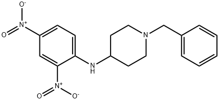 1-Benzyl-N-(2,4-dinitrophenyl)piperidin-4-amine 구조식 이미지