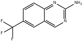6-(트리플루오로메틸)퀴나졸린-2-아민 구조식 이미지