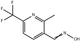 2-Methyl-6-(trifluoromethyl)nicotinaldehyde oxime 구조식 이미지