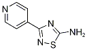 5-Amino-3-pyridin-4-yl-1,2,4-thiadiazole Structure