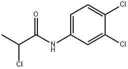 2-CHLORO-N-(3,4-DICHLOROPHENYL)PROPANAMIDE 구조식 이미지