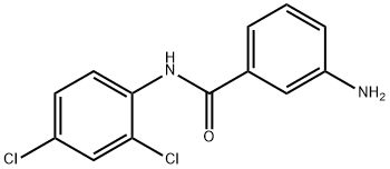 3-AMINO-N-(2,4-DICHLOROPHENYL)BENZAMIDE Structure