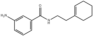 3-AMINO-N-[2-(1-CYCLOHEXEN-1-YL)ETHYL]BENZAMIDE Structure