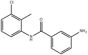 3-AMINO-N-(3-CHLORO-2-METHYLPHENYL)BENZAMIDE Structure