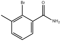 2-BROMO-3-METHYLBENZAMIDE Structure