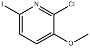 2-CHLORO-6-IODO-3-METHOXY-PYRIDINE Structure