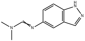 N'-(1H-인다졸-5-일)-N,N-디메틸이미노포름아미드 구조식 이미지