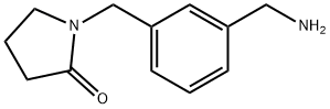 1-[3-(aminomethyl)benzyl]pyrrolidin-2-one Structure