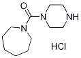 Azepan-1-yl-piperazin-1-yl-methanone hydrochloride 구조식 이미지