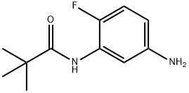N-(5-Amino-2-fluorophenyl)-2,2-dimethylpropanamide Structure