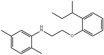 N-{2-[2-(sec-Butyl)phenoxy]ethyl}-2,5-dimethylaniline Structure