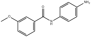 N-(4-aminophenyl)-3-methoxybenzamide Structure