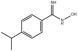 N'-hydroxy-4-isopropylbenzenecarboximidamide Structure