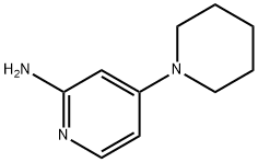 4-Piperidin-1-ylpyridin-2-amine 구조식 이미지