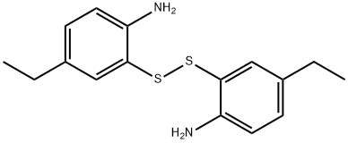 2-[(2-amino-5-ethylphenyl)dithio]-4-ethylaniline 구조식 이미지