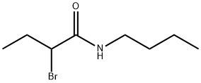 2-bromo-N-butylbutanamide 구조식 이미지