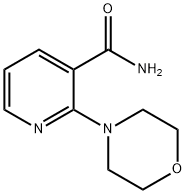 2-morpholin-4-ylnicotinamide 구조식 이미지