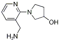 1-[3-(Aminomethyl)-2-pyridinyl]-3-pyrrolidinol 구조식 이미지