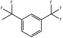 1-(1,1-디플루오로에틸)-3-(트리플루오로메틸)벤젠 구조식 이미지