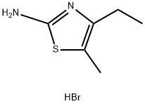 4-Ethyl-5-methyl-thiazol-2-ylamine hydrobromide Structure