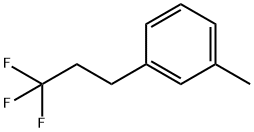 1-Methyl-3-(3,3,3-trifluoropropyl)benzene 구조식 이미지