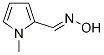 1-Methyl-1H-pyrrole-2-carbaldehyde oxime Structure