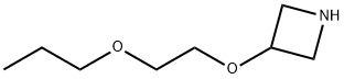 3-(2-Propoxyethoxy)azetidine Structure