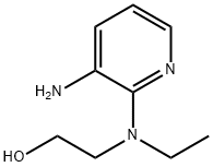 2-[(3-Amino-2-pyridinyl)(ethyl)amino]-1-ethanol 구조식 이미지