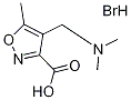 4-Dimethylaminomethyl-5-methyl-isoxazole-3-carboxylic acid hydrobromide Structure
