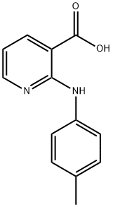 2-(4-Toluidino)nicotinic acid Structure