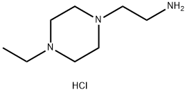 2-(4-Ethyl-piperazin-1-yl)-ethylaminetrihydrochloride Structure