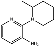 2-(2-Methyl-1-piperidinyl)-3-pyridinylamine Structure